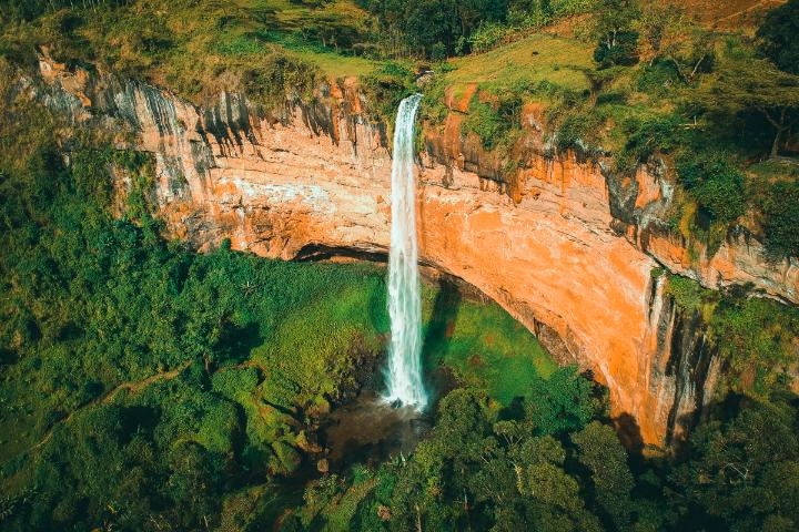 Sipi Falls in Uganda